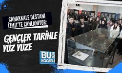 ÇANAKKALE DESTANI İZMİT’TE CANLANIYOR: GENÇLER TARİHLE YÜZ YÜZE