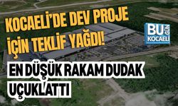 KOCAELİ’DE DEV PROJE İÇİN TEKLİF YAĞDI! EN DÜŞÜK RAKAM DUDAK UÇUKLATTI