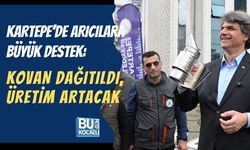 KARTEPE’DE ARICILARA BÜYÜK DESTEK: KOVAN DAĞITILDI, ÜRETİM ARTACAK