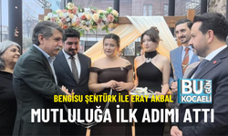 BENGİSU ŞENTÜRK İLE ERAY AKBAL MUTLULUĞA İLK ADIMI ATTI
