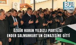 ÖZGÜR HARUN YILDIZLI PARTİLİSİ ENDER SALMANKURT’UN CENAZESİNE GİTTİ
