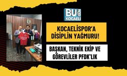 KOCAELİSPOR’A DİSİPLİN YAĞMURU! BAŞKAN, TEKNİK EKİP VE GÖREVLİLER PFDK’LIK