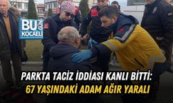 PARKTA TACİZ İDDİASI KANLI BİTTİ: 67 YAŞINDAKİ ADAM AĞIR YARALI