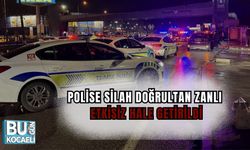 POLİSE SİLAH DOĞRULTAN ZANLI ETKİSİZ HALE GETİRİLDİ