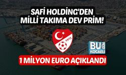 SAFİ HOLDİNG'DEN MİLLİ TAKIMA DEV PRİM! 1 MİLYON EURO AÇIKLANDI
