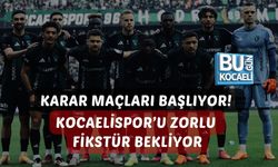 KARAR MAÇLARI BAŞLIYOR! KOCAELİSPOR’U ZORLU FİKSTÜR BEKLİYOR