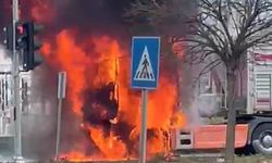 TIRDA KORKUTAN YANGIN: ÇEKİCİ KULLANILAMAZ HALDE