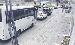 TRAFİKTE DEHŞET ANLARI: TIRIN ÇARPTIĞI KADIN ÖLDÜ