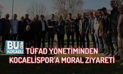 TÜFAD YÖNETİMİNDEN KOCAELİSPOR’A MORAL ZİYARETİ