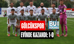 GÖLCÜKSPOR EVİNDE KAZANDI: 1-0