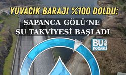 YUVACIK BARAJI YÜZDE 100 DOLDU: SAPANCA GÖLÜ’NE SU TAKVİYESİ BAŞLADI