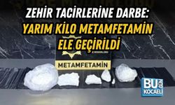 ZEHİR TACİRLERİNE DARBE: YARIM KİLO METAMFETAMİN ELE GEÇİRİLDİ