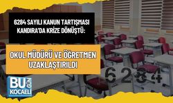 6284 SAYILI KANUN TARTIŞMASI KANDIRA’DA KRİZE DÖNÜŞTÜ: OKUL MÜDÜRÜ VE ÖĞRETMEN UZAKLAŞTIRILDI