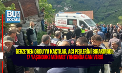 GEBZE’DEN ORDU’YA KAÇTILAR, ACI PEŞLERİNİ BIRAKMADI: 17 YAŞINDAKİ MEHMET YANGINDA CAN VERDİ