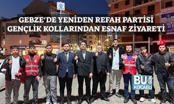 GEBZE'DE YENİDEN REFAH PARTİSİ GENÇLİK KOLLARINDAN ESNAF ZİYARETİ