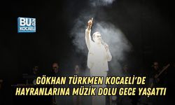 GÖKHAN TÜRKMEN KOCAELİ'DE HAYRANLARINA MÜZİK DOLU GECE YAŞATTI