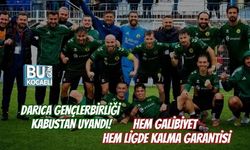 DARICA GENÇLERBİRLİĞİ KABUSTAN UYANDI: HEM GALİBİYET HEM LİGDE KALMA GARANTİSİ
