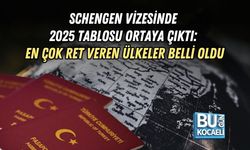 SCHENGEN VİZESİNDE 2025 TABLOSU ORTAYA ÇIKTI: EN ÇOK RET VEREN ÜLKELER BELLİ OLDU
