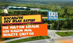 KOCAELİ'DE DEV İFLAS SATIŞI! 198 MİLYON LİRALIK 628 KALEM MAL İHALEYE ÇIKIYOR