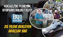 KOCAELİ'DE YEDİEMİN OTOPARKI DOLDU TAŞTI! 25 YILDIR BEKLEYEN ARAÇLAR VAR