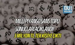 MİLLİ PİYANGO ŞANS TOPU SONUÇLARI AÇIKLANDI! 3 MİLYON TL TEK KİŞİYE ÇIKTI