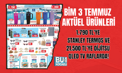 BİM 3 TEMMUZ AKTÜEL ÜRÜNLERİ: 1.790 TL'YE STANLEY TERMOS VE 21.500 TL'YE DİJİTSU QLED TV RAFLARDA!