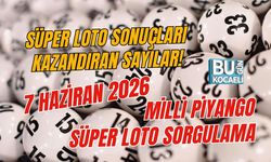 SÜPER LOTO SONUÇLARI KAZANDIRAN SAYILAR! 7 HAZİRAN 2026 MİLLİ PİYANGO SÜPER LOTO SORGULAMA