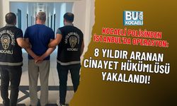 KOCAELİ POLİSİNDEN İSTANBUL'DA OPERASYON: 8 YILDIR ARANAN CİNAYET HÜKÜMLÜSÜ YAKALANDI!
