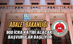 ADALET BAKANLIĞI 900 İCRA KÂTİBİ ALACAK! BAŞVURULAR BAŞLIYOR