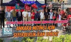 İYİ PARTİ İZMİT TEŞKİLATI'NDAN TANDOĞAN ÇIKARMASI: ANKARA MİTİNGİ İÇİN SEFERBERLİK İLAN EDİLDİ!