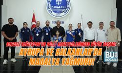 KOCAELİ KAĞITSPOR'UN MİLLİ KARATECİLERİNDEN BÜYÜK BAŞARI: AVRUPA VE BALKANLAR'DA MADALYA YAĞMURU!