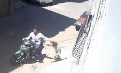 KÜÇÜK KIZINI MOTOSİKLETLE SÜRÜKLEYEN BABA GÖZALTINDA