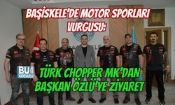 BAŞİSKELE’DE MOTOR SPORLARI VURGUSU: TÜRK CHOPPER MK’DAN BAŞKAN ÖZLÜ’YE ZİYARET