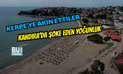KERPE'DEKİ YOĞUNLUK BAŞ DÖNDÜRDÜ! KANDIRA SAHİLLERİ DOLUP TAŞIYOR