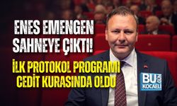 ENES EMENGEN SAHNEYE ÇIKTI! İLK PROTOKOL PROGRAMI CEDİT KURASINDA OLDU