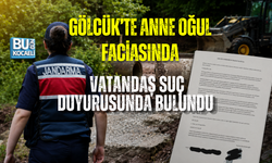 GÖLCÜK’TE ANNE OĞUL FACİASINDA VATANDAŞ SUÇ DUYURUSUNDA BULUNDU