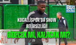KOCAELİSPOR’DA SHOW BELİRSİZLİĞİ! GİDECEK Mİ, KALACAK MI?