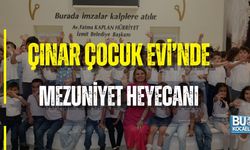 ÇINAR ÇOCUK EVİ’NDE MEZUNİYET HEYECANI
