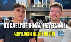 KOCAELİ’DE SINAV HEYECANI! ADAYLARIN HEDEFİ BÜYÜK