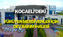 KOCAELİ'DEKİ YÜRÜYEN MERDİVENLER İÇİN DEV BAKIM İHALESİ