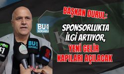 BAŞKAN DURUL: SPONSORLUKTA İLGİ ARTIYOR, YENİ GELİR KAPILARI AÇILACAK