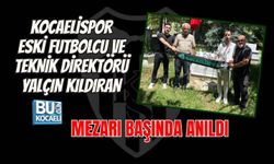 KOCAELİSPOR ESKİ FUTBOLCU VE TEKNİK DİREKTÖRÜ YALÇIN KILDIRAN MEZARI BAŞINDA ANILDI