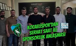 KOCAELİSPOR’DAN SERHAT SAAT İLE SPONSORLUK ANLAŞMASI