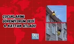 ÇOCUKLARIMI GÖREMİYORUM DEDİ, 4. KATTAN ATLADI!