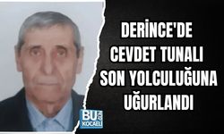 DERİNCE'DE CEVDET TUNALI SON YOLCULUĞUNA UĞURLANDI