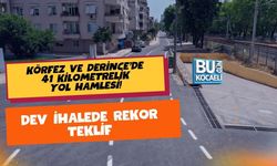 KÖRFEZ VE DERİNCE’DE 41 KİLOMETRELİK YOL HAMLESİ! DEV İHALEDE REKOR TEKLİF