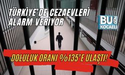 TÜRKİYE’DE CEZAEVLERİ ALARM VERİYOR: DOLULUK ORANI %135’E ULAŞTI!