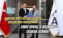 ANAHTAR PARTİ KOCAELİ GENÇLİK KOLLARI'NDA YENİ DÖNEM: EMRE AYKAÇ İL BAŞKANI OLARAK ATANDI!