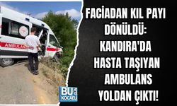 FACİADAN KIL PAYI DÖNÜLDÜ: KANDIRA'DA HASTA TAŞIYAN AMBULANS YOLDAN ÇIKTI!