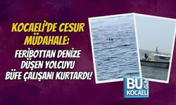 KOCAELİ’DE CESUR MÜDAHALE: FERİBOTTAN DENİZE DÜŞEN YOLCUYU BÜFE ÇALIŞANI KURTARDI!